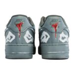 [Custom Men's scratch-off card gray QD]  Air Force 1 Skateboarding Shoes Men - Image 4