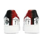 [Custom Men's hand-painted portrait in white, black and red]  Air Force 1 Skateboarding Shoes Men - Image 4
