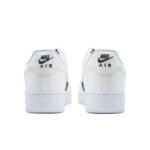 [Custom Comic lines]  Air Force 1 Skateboard Shoes Unisex Low-Top White/Black - Image 4