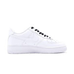 [Custom Snake Garden]  Air Force 1 Skateboarding Shoes Men Mid-top White/red - Image 2