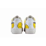 [Custom Reverse the smiling face]  Air Force 1 Skateboarding Shoes Men - Image 4