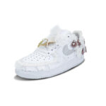 [Custom White wedding shoes]  Air Force 1 Skateboarding Shoes Men - Image 2
