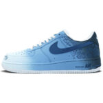 [Custom Qinghua Porcelain]  Air Force 1 Skateboarding Shoes Men