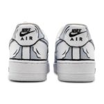 [Custom Male 2D black and gray style]  Air Force 1 Skateboarding Shoes Men - Image 5