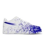[Custom The scene of the same imagination for men and women]  Air Force 1 Skateboard Shoes Men Low-Top White Blue - Image 2