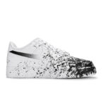 [Custom The scene of the same style for both men and women to recall]  Air Force 1 Skateboard Shoes Men Low-Top White Black - Image 4