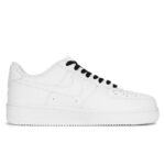 [Custom Peeping/Claw Marks]  Air Force 1 Skateboarding Shoes Unisex Low-top Black/grey - Image 2
