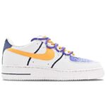 [Custom Salute to the legend: golden, purple and white]  Air Force 1 Skateboarding Shoes Men - Image 2