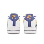 [Custom Salute to the legend: golden, purple and white]  Air Force 1 Skateboarding Shoes Men - Image 4