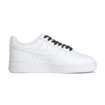 [Custom Men's heart-shaped graffiti]  Air Force 1 Skateboard Shoes Men Low-Top Black White - Image 2