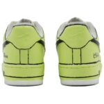[Custom Summer night fluorescence]  Air Force 1 Skateboard Shoes Unisex Low-Top Green - Image 4