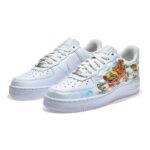 [Custom The men's golden dragon bestows blessings]  Air Force 1 Skateboarding Shoes Men - Image 3