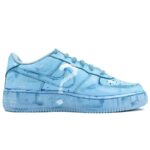 [Custom Blue immersion dyeing]  Air Force 1 Skateboarding Shoes Men - Image 2