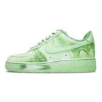 [Custom Duckweed]  Air Force 1 Skateboarding Shoes Men Low-top Green