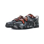 [Custom Dark Nightmare]  Air Force 1 Skateboard Shoes Men Low-Top Black - Image 2