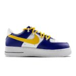 [Custom Men's NBA Lakers purple] Male  Air Force 1 Low Skate shoes - Image 3