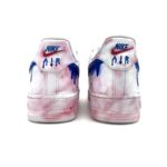 [Custom Ink splashing and aging Vibe style graffiti]  Air Force 1 Skateboarding Shoes Men - Image 4