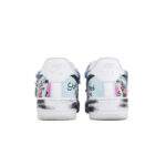 [Custom lively Little Devils In Black, White And Blue]  Air Force 1 Skateboarding Shoes Unisex - Image 5