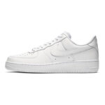 [Custom Christmas Nocturne]  Air Force 1 Skateboard Shoes Unisex Low-Top White/Red/Green - Image 8