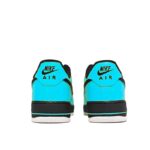 [Custom Cool and refreshing mint]  Air Force 1 Skateboard Shoes Unisex Low-Top Blue/Black - Image 4