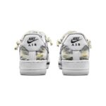 [Custom Qiang Flute Willow]  Air Force 1 Skateboarding Shoes Unisex Low-top Black/white - Image 4