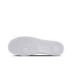 [Custom Tricolor koi]  Air Force 1 Skateboarding Shoes Unisex Low-top White/Gray/Black/Reddish Brown - Image 5