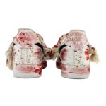 [Custom Crime Scene No. 7]  Air Force 1 Skateboarding Shoes Unisex Low-top White - Image 5