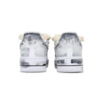 [Custom Men's steel bones]  Air Force 1 Skateboard Shoes Men Low-Top Black/Gray/Beige - Image 4