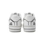 [Custom Fall into the metaverse]  Air Force 1 Skateboard Shoes Unisex Low-Top Black/White - Image 4