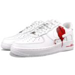 [Custom Hand-drawn heart]  Air Force 1 Skateboarding Shoes Men - Image 3