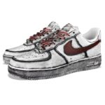 [Custom Men's AF1 Industrial Age] Male  Air Force 1 Low Skate shoes - Image 3