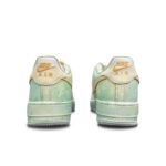 [Custom Utopia]  Air Force 1 Skateboard Shoes Unisex Low-Top Green/Yellow - Image 5