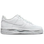 [Custom Water tune head]  Air Force 1 Skateboard Shoes Unisex Low-Top Black - Image 2