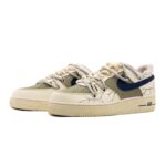 [Custom Men's style: Great Rift Valley]  Air Force 1 Skateboarding Shoes Men Low-top Coffee - Image 3