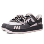 [Custom The expansion of the universe for men]  Air Force 1 Skateboarding Shoes Men Low-top White - Image 3