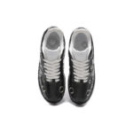 [Custom Men's graffiti bubble]  Air Force 1 Skateboarding Shoes Men Low-top Black - Image 4