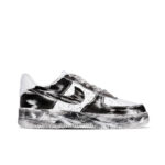 [Custom Ink application]  Air Force 1 Skateboard Shoes Unisex Low-Top Black/White - Image 2