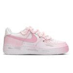 [Custom Pink Lover]  Air Force 1 Skateboard Shoes White/Pink - Image 3