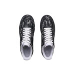 [Custom Polar night]  Air Force 1 Skateboard Shoes Unisex Low-Top Black/White - Image 3