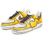 [Custom Pokemon Pikachu Lightning Spirit]  Air Force 1 Skateboarding Shoes Men - Image 3