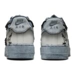 [Custom Ink marks leap]  Air Force 1 Skateboarding Shoes Men Low-top Black - Image 5