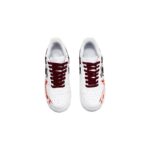 [Custom "Smoke Ink Bamboo Shadow for both men and women.]  Air Force 1 Skateboard Shoes Unisex Low-Top White - Image 4
