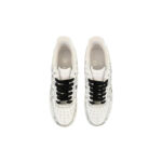 [Custom Men's graffiti warm winter white and black]  Air Force 1 Skateboarding Shoes Men - Image 4