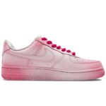 [Custom The auspicious snake brings good fortune]  Air Force 1 Skateboard Shoes Unisex Low-Top Pink - Image 2