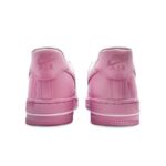 [Custom Pink frequency]  Air Force 1 Skateboard Shoes Unisex Low-Top White/Pink - Image 5