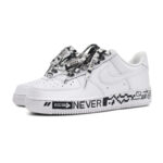 [Custom Men's metaverse black and white]  Air Force 1 Skateboarding Shoes Men - Image 3