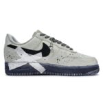 [Custom Diary of a Man's Escape]  Air Force 1 Skateboarding Shoes Men Low-top Grey/black - Image 3