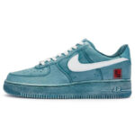 [Custom Men's Happy and healthy celadon blue]  Air Force 1 Skateboarding Shoes Men