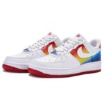 [Custom Men's style: Colorful Cloud Gate]  Air Force 1 Skateboarding Shoes Men - Image 3