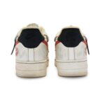 [Custom Men's perception beige and red]  Air Force 1 Skateboarding Shoes Men - Image 5